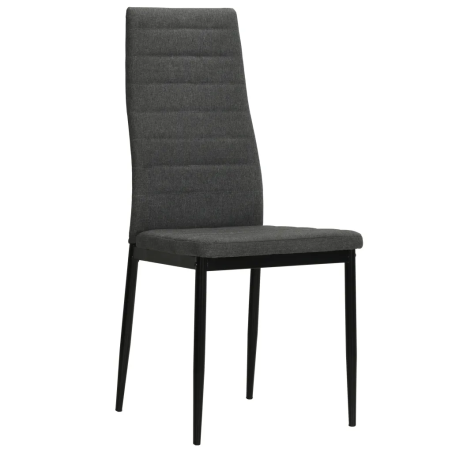Chaises Ridge — Tissu · Gris foncé