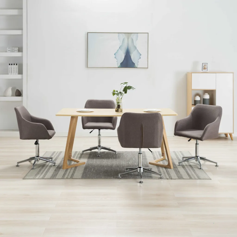Chaises pivotantes Degraw