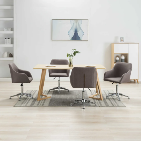 Chaises pivotantes Degraw