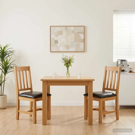 Chaises Nostrand — Bois · Noir