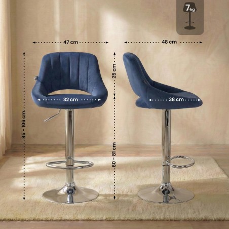 Tabouret de bar Milet