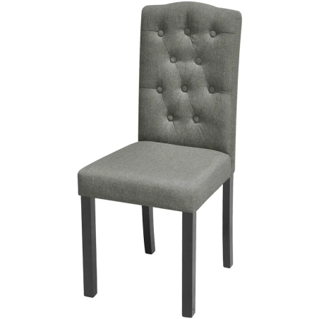 Chaises Stuyvesant — Tissu · Gris