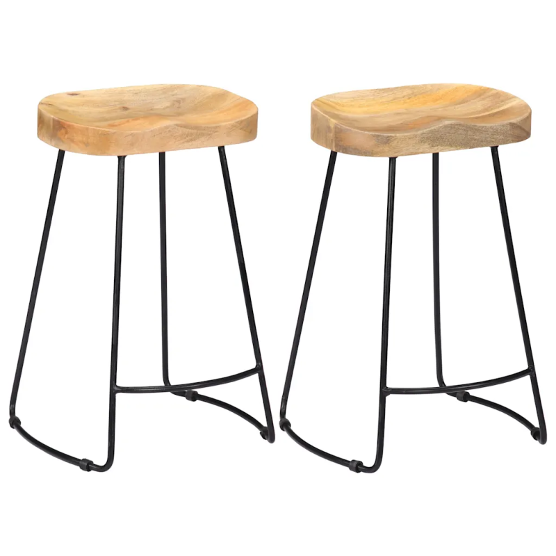 Tabourets de bar Woodhull 62