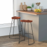 Tabourets de bar Woodhull 78