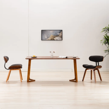 Chaises Foster — Tissu · Gris