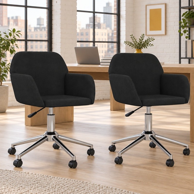 Chaises de bureau Burling — mise en situation