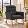 Fauteuil à bascule Charonne — mise en situation