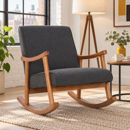 Fauteuil à bascule Batignolles — mise en situation