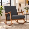 Fauteuil à bascule Batignolles — mise en situation