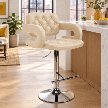 Fauteuil de bar Kingly — mise en situation