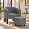 Fauteuil Guénégaud avec repose-pied — mise en situation