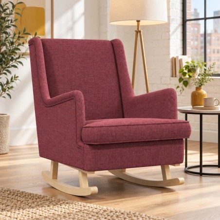 Fauteuil à bascule Bréa — mise en situation