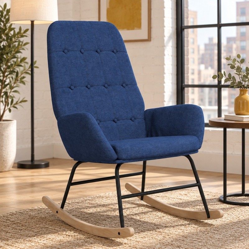 Fauteuil à bascule Mazarine sans repose-pied — mise en situation