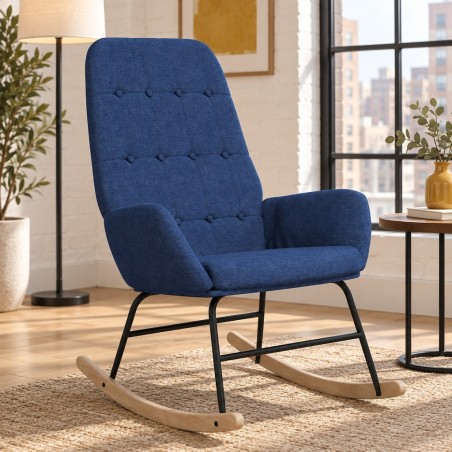 Fauteuil à bascule Mazarine sans repose-pied — mise en situation