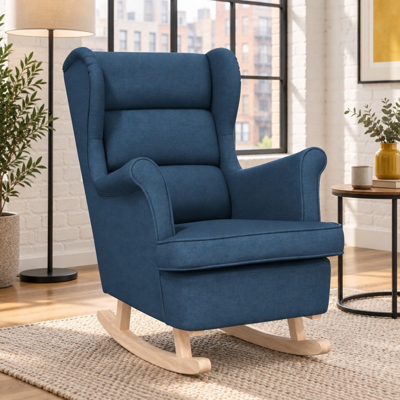 Fauteuil à bascule Tournon — mise en situation