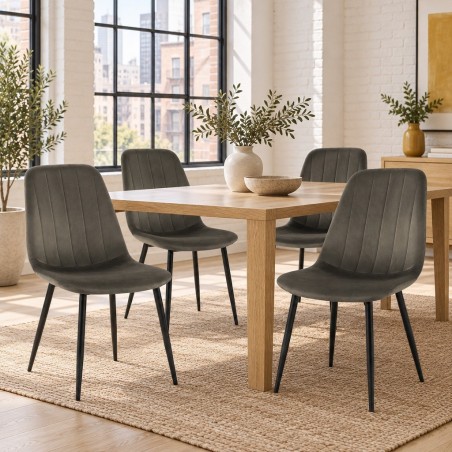 Chaises Streatham — mise en situation