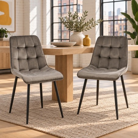 Chaises Chambers — mise en situation