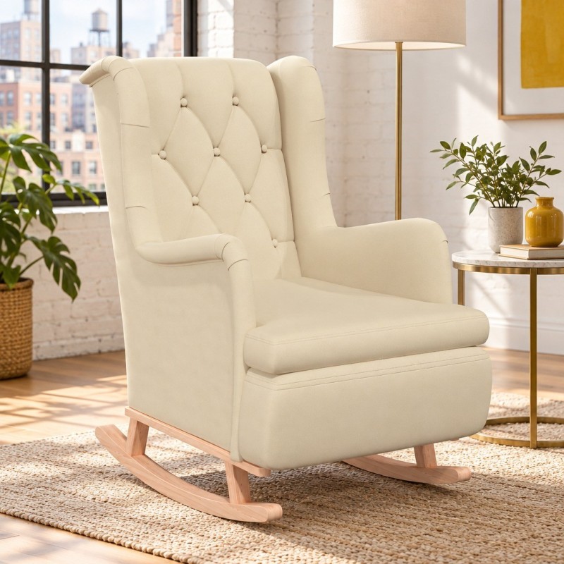 Fauteuil à bascule Charlot — mise en situation