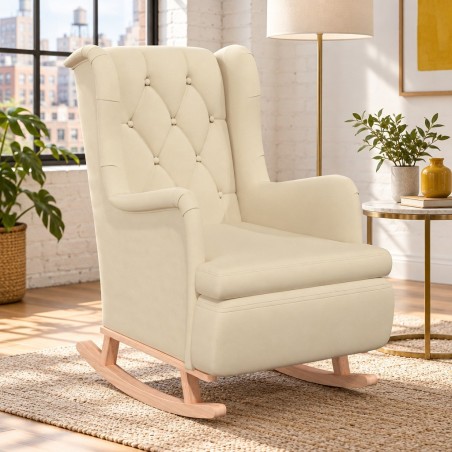 Fauteuil à bascule Charlot — mise en situation