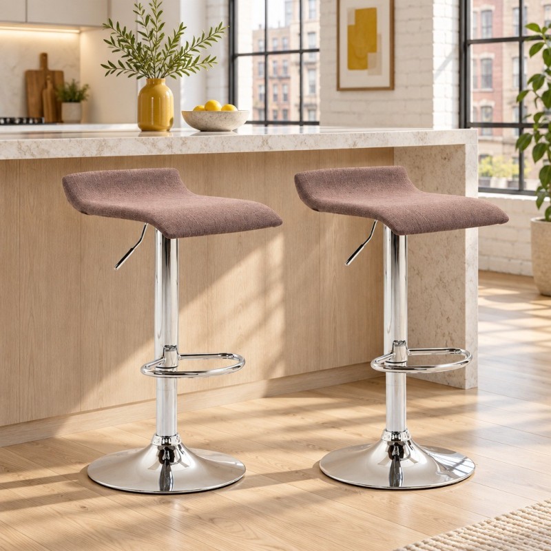 Tabourets de bar Exchange — mise en situation