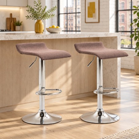 Tabourets de bar Exchange — mise en situation