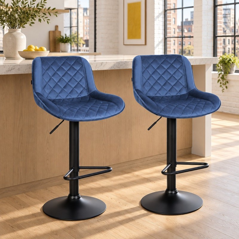 Tabourets de bar Beaver — mise en situation