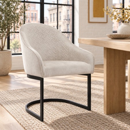 Chaise Wembley — mise en situation
