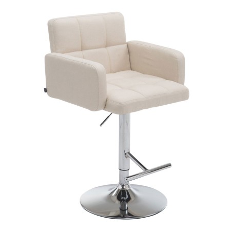 Fauteuil de bar Lafayette — Tissu · Crème