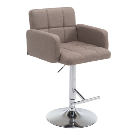 Fauteuil de bar Lafayette — Tissu · Taupe