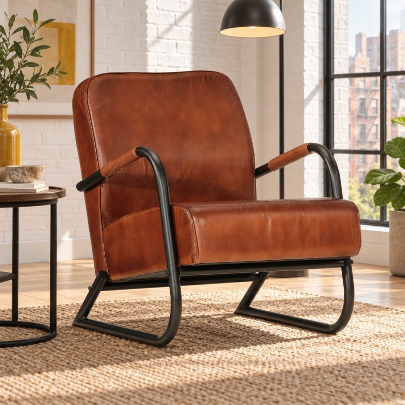 Fauteuil Ferronnerie — mise en situation