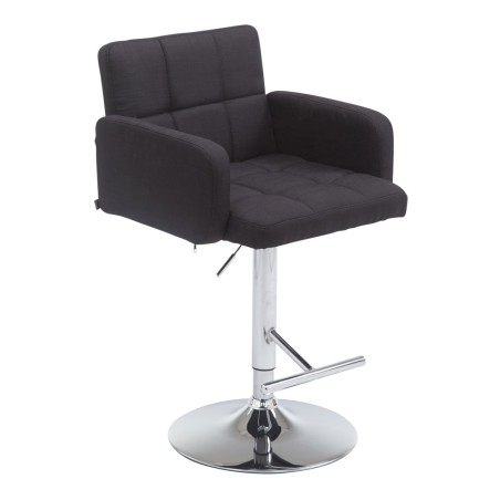 Fauteuil de bar Lafayette — Tissu · Noir