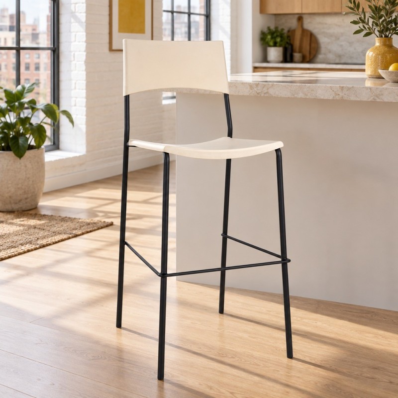 Tabouret de bar Temple — mise en situation
