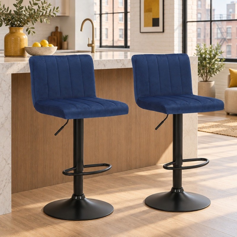 Tabourets de bar Fleet — mise en situation