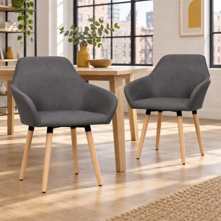 Chaises Delancey — mise en situation