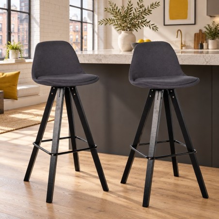 Tabourets de bar Hatton — mise en situation