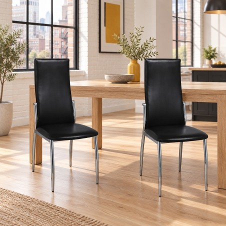 Chaises Sheridan — mise en situation