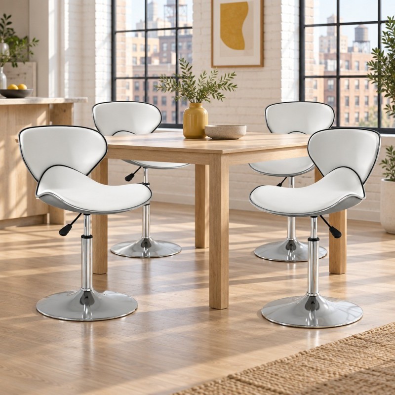 Chaises pivotantes Milligan — mise en situation