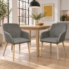 Chaises Columbia — mise en situation