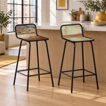 Tabourets de bar Huntington — mise en situation