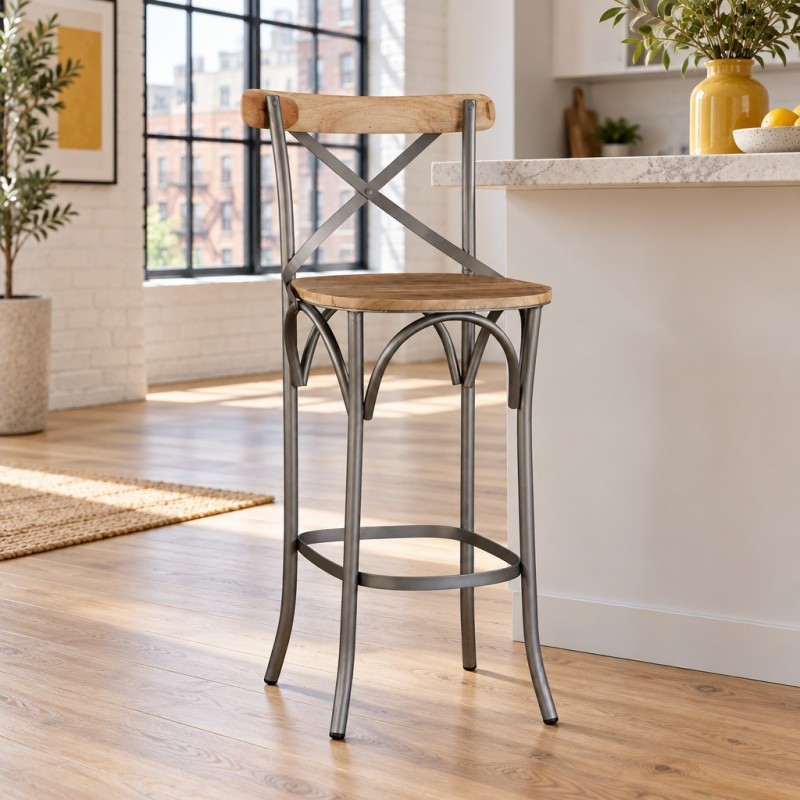 Tabouret de bar Penn — mise en situation