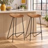 Tabourets de bar Hooper — mise en situation