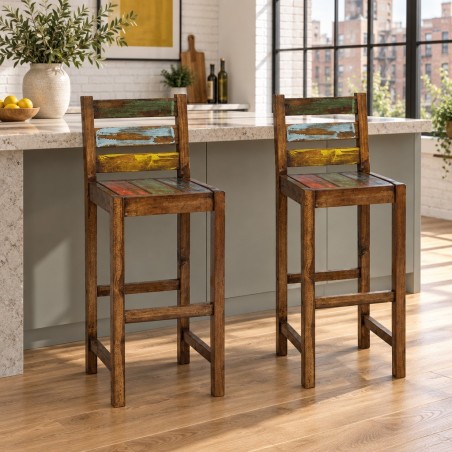 Tabourets de bar Paidge — mise en situation