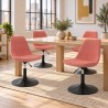 Chaises pivotantes Morningside — mise en situation