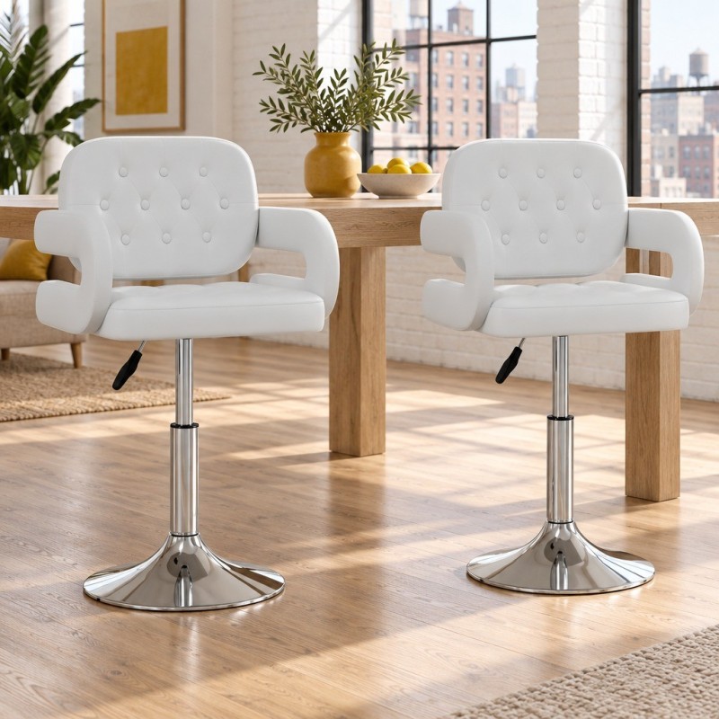 Chaises pivotantes Patchin — mise en situation