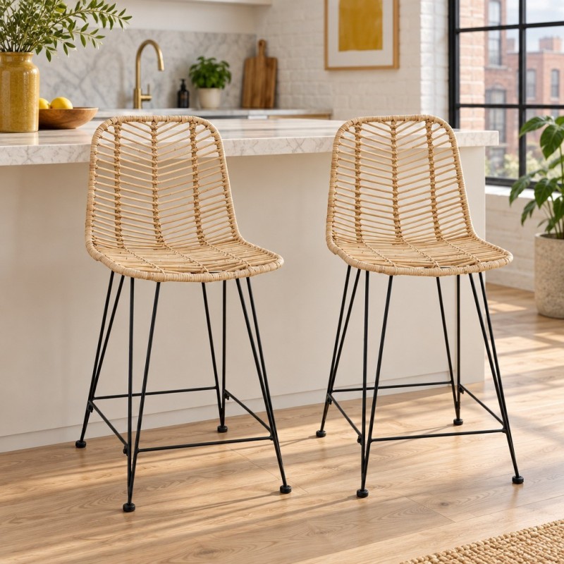 Tabourets de bar Seabring 98 — mise en situation