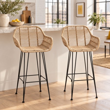 Tabourets de bar Conover 105 — mise en situation