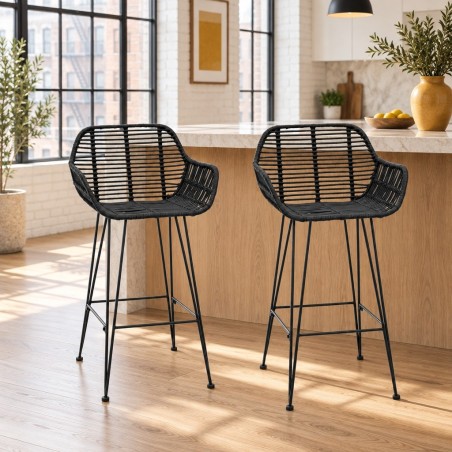 Tabourets de bar Conover 92 — mise en situation
