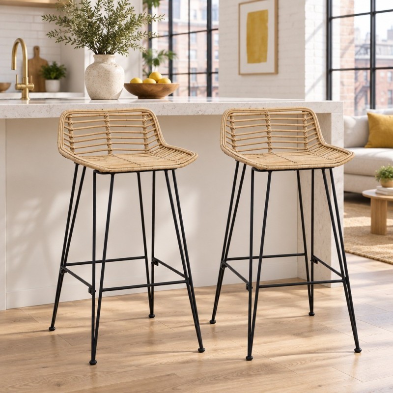 Tabourets de bar Reeve 76 — mise en situation