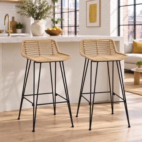 Tabourets de bar Reeve 76 — mise en situation