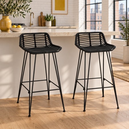 Tabourets de bar Reeve 91 — mise en situation